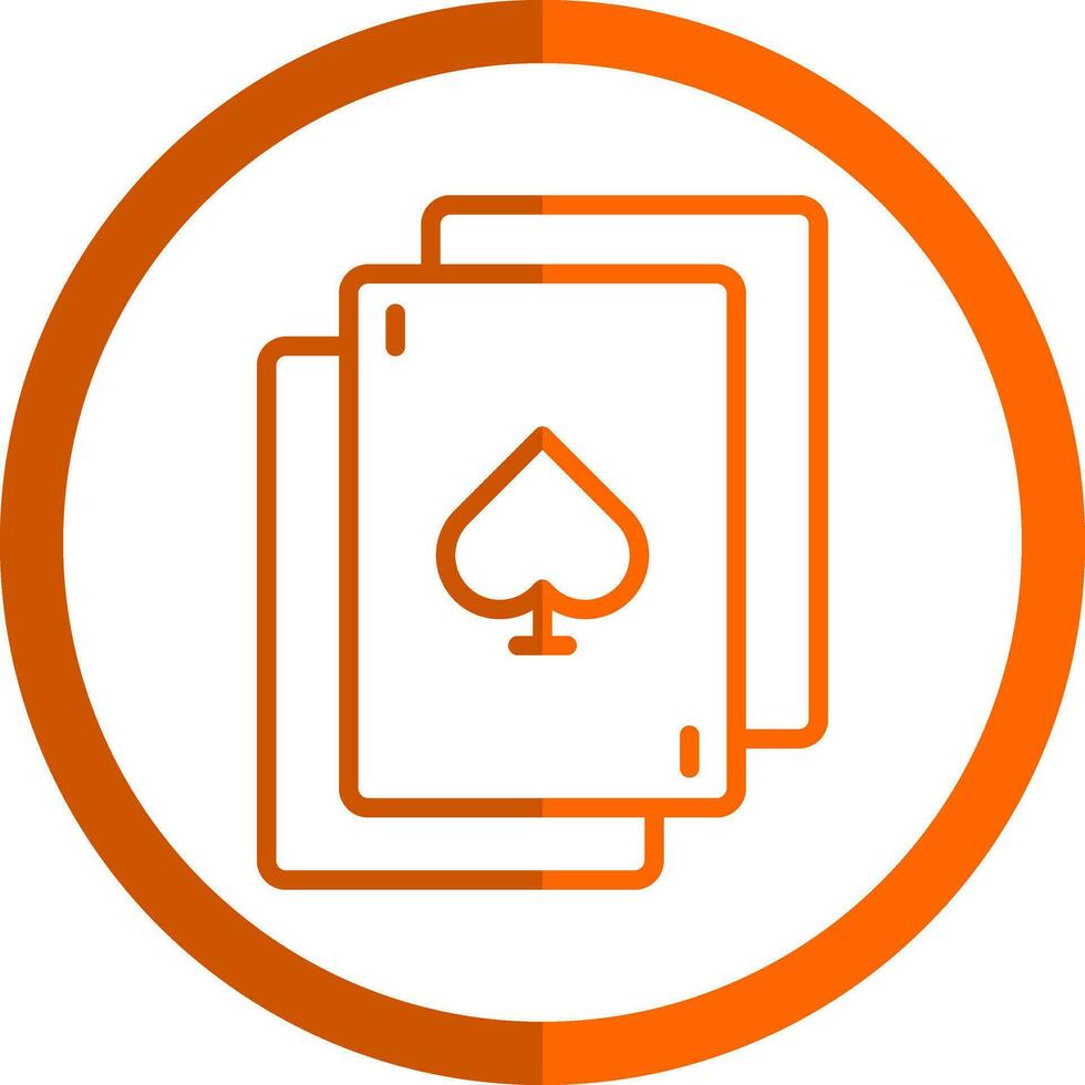 Playing Card  Vector Icon Design