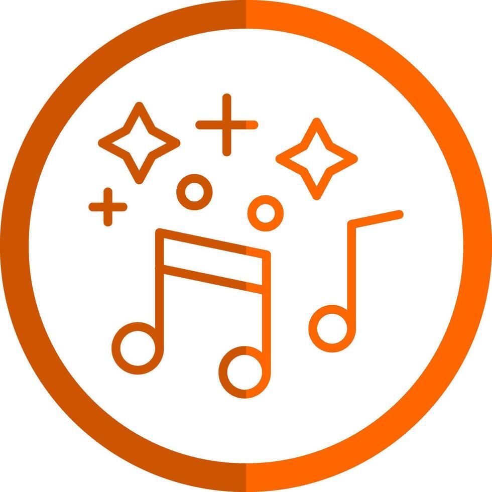 musical notas vector icono diseño