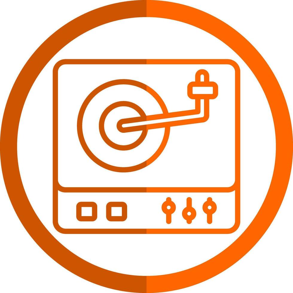 Phonograph  Vector Icon Design