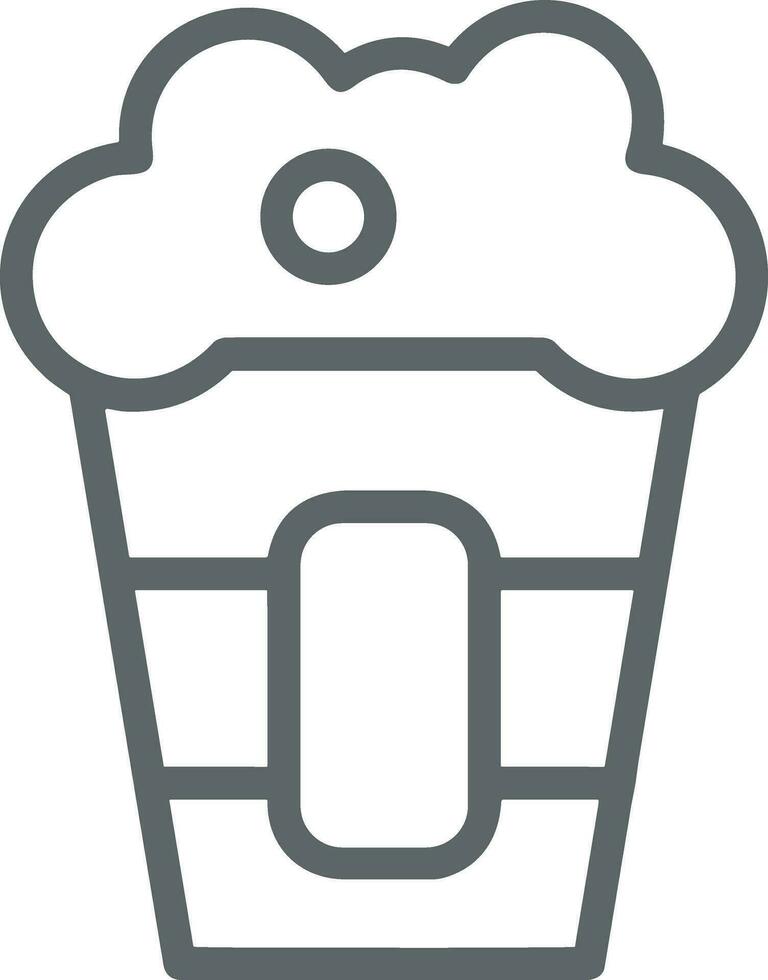 Bucket icon symbol vector image. Illustration of the bucket cleaning equipment washing outline design image. EPS 10