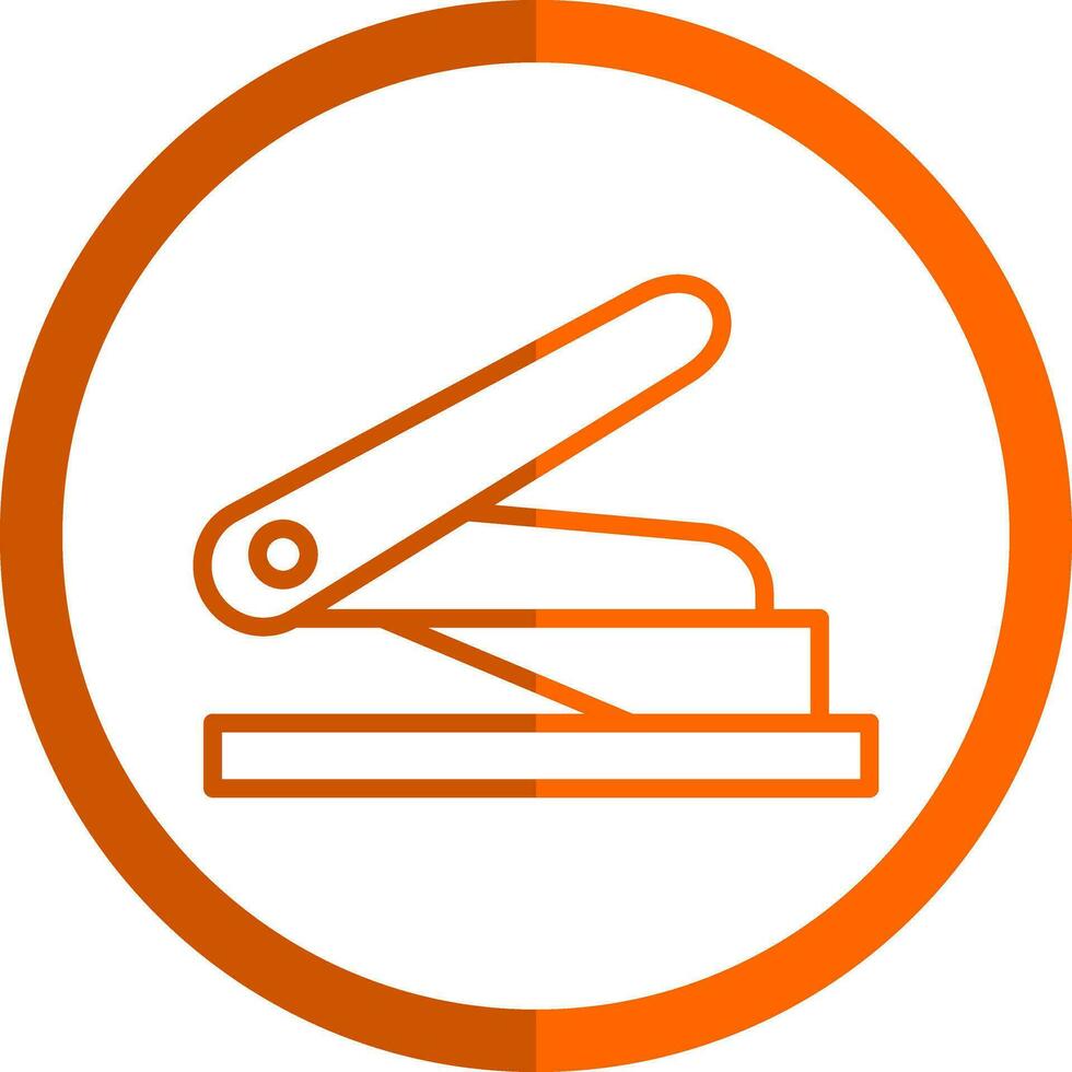 Hole punch  Vector Icon Design