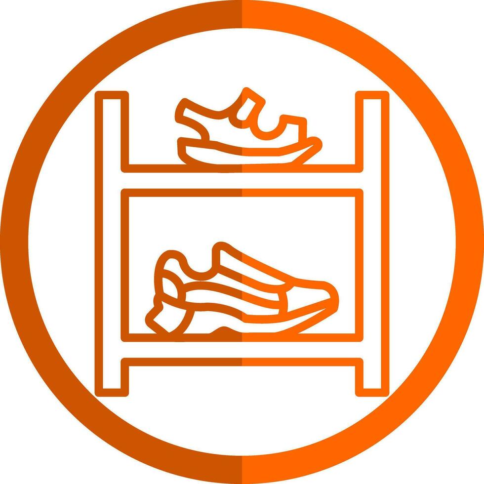 Shoe rack  Vector Icon Design