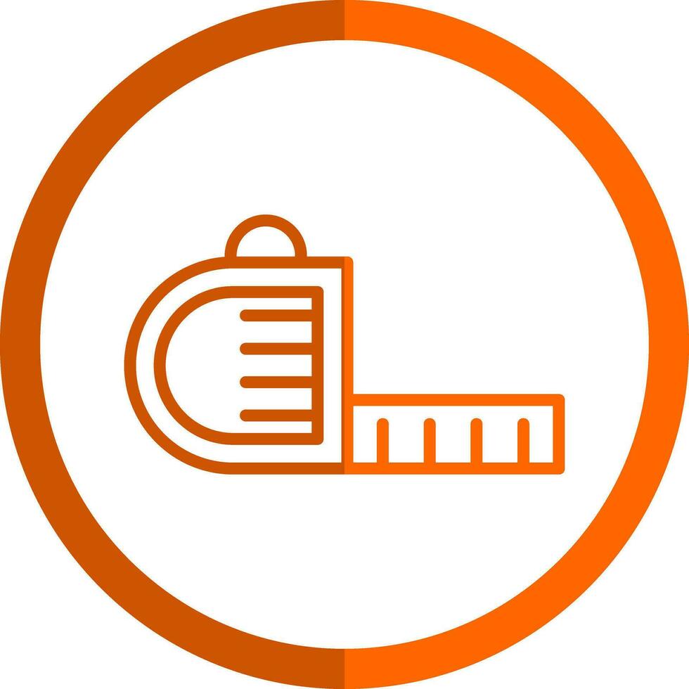 Measuring tape  Vector Icon Design