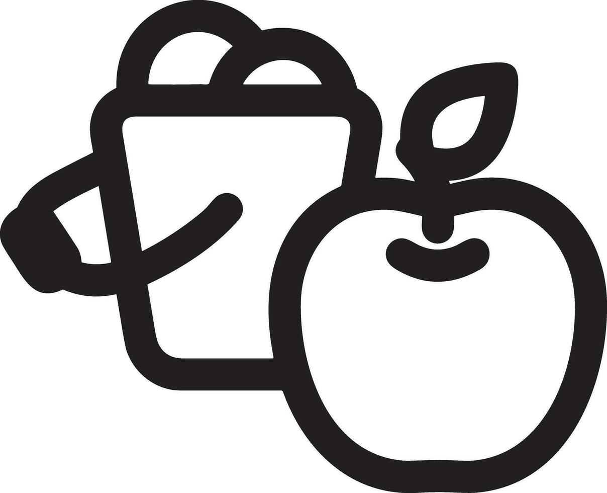 Bucket icon symbol vector image. Illustration of the bucket cleaning equipment washing outline design image. EPS 10