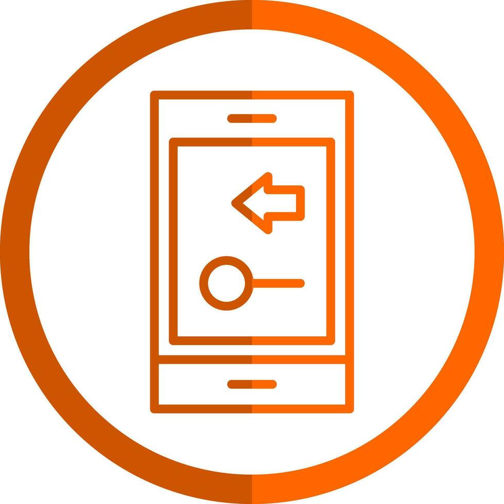 Swipe Vector Icon Design