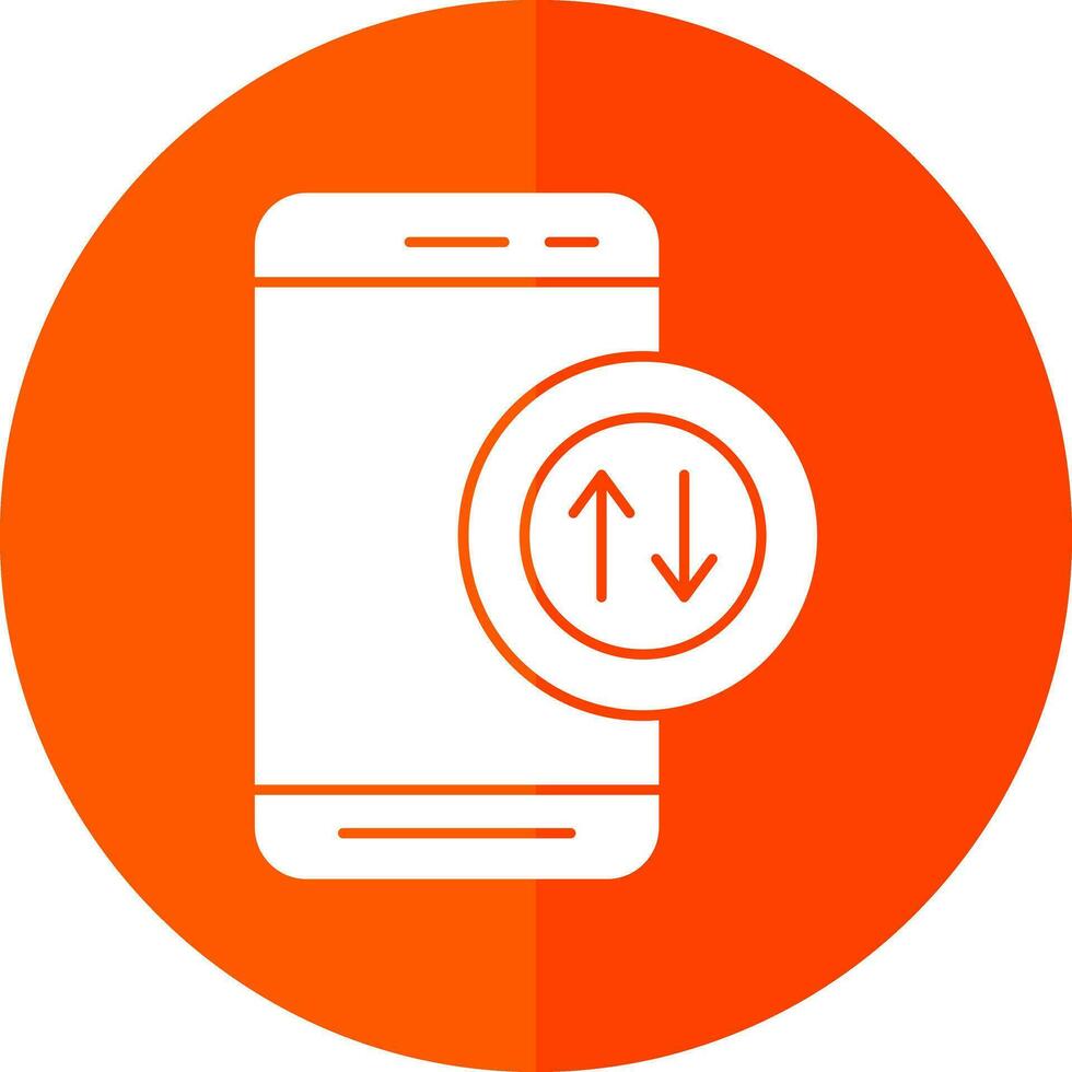 Mobile Data  Vector Icon Design