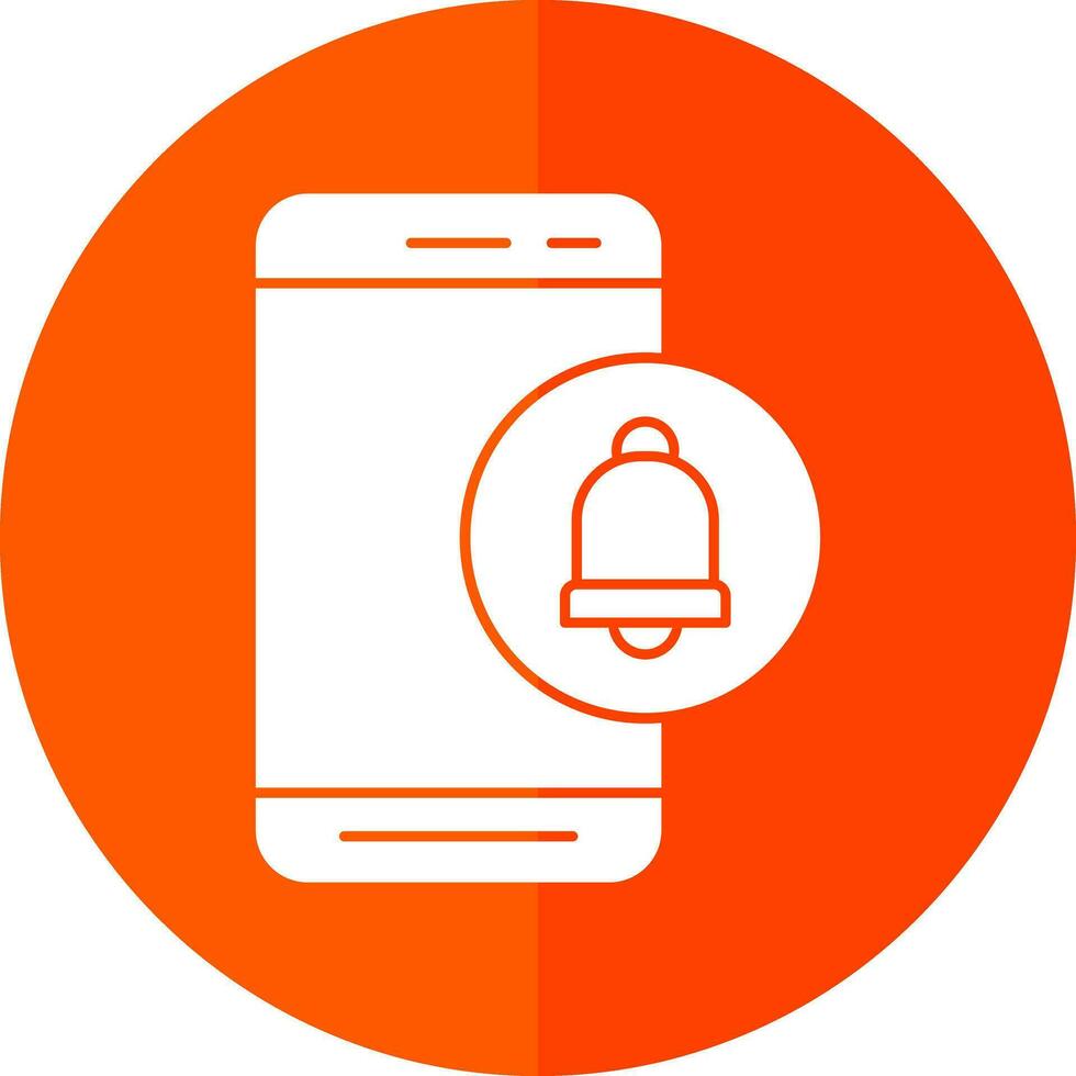 Mobile Alert  Vector Icon Design