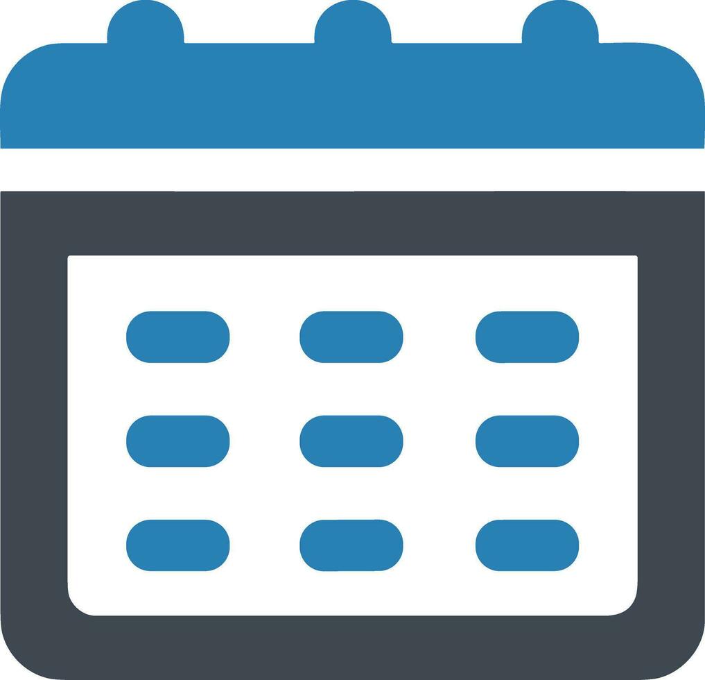 Calendar schedule icon symbol image vector. Illustration of the modern appointment reminder agenda symbol graphic design image. EPS 10 vector