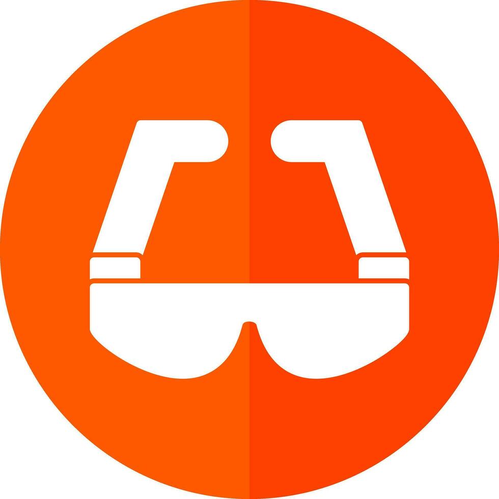 Safety Glasses  Vector Icon Design