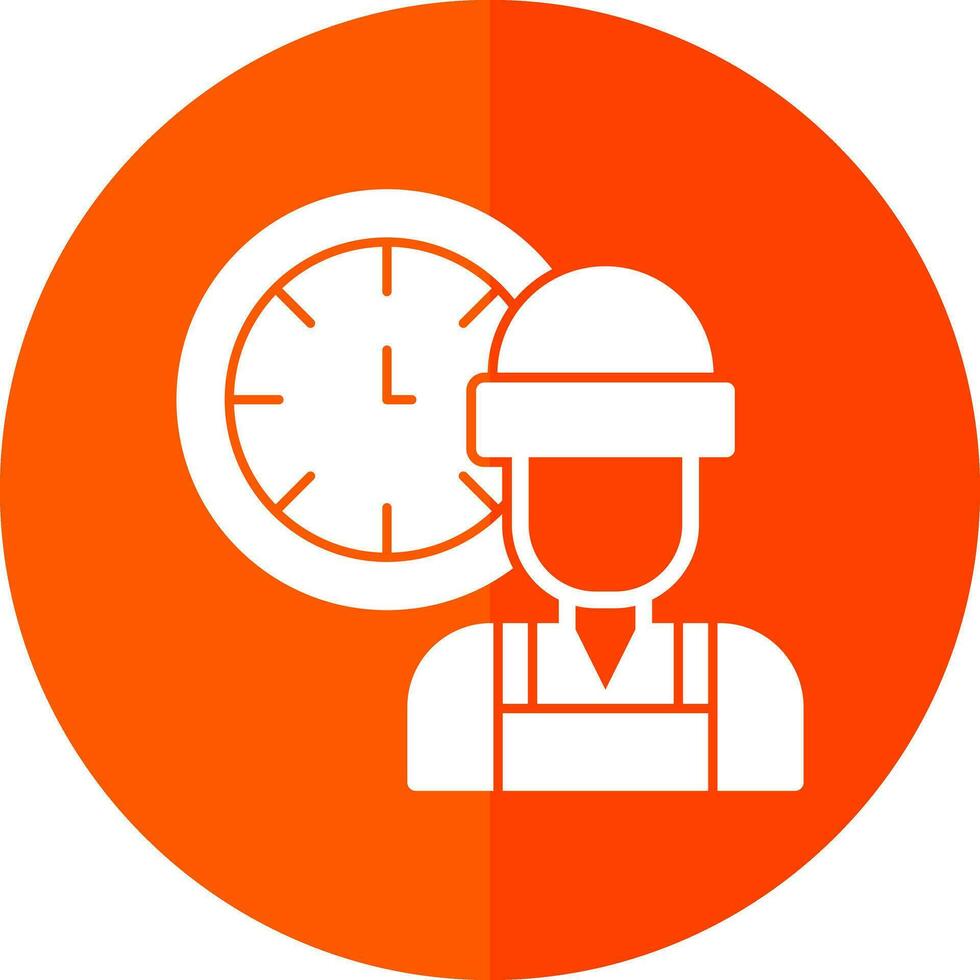 Working Hours  Vector Icon Design