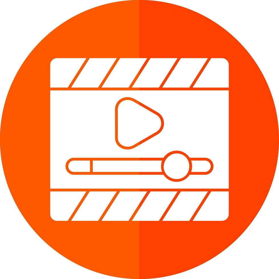 Video Player  Vector Icon Design