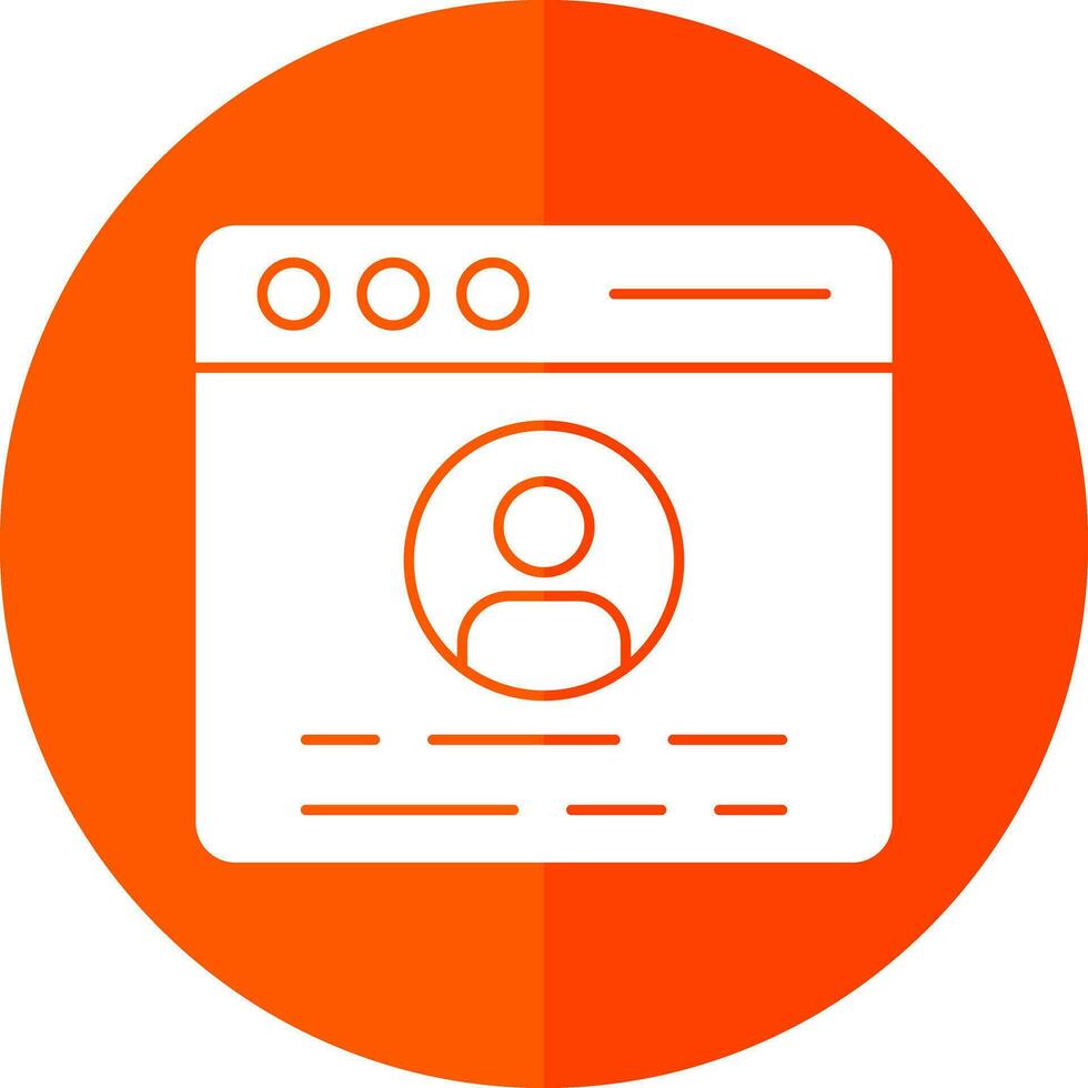 Profile  Vector Icon Design