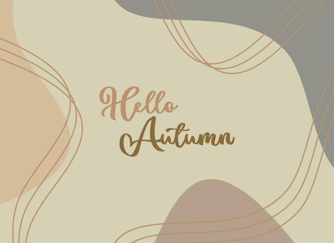 Wave pattern autumn background. Attractive design and color, vector illustration for banner, greeting card, flyer, social media, poster.