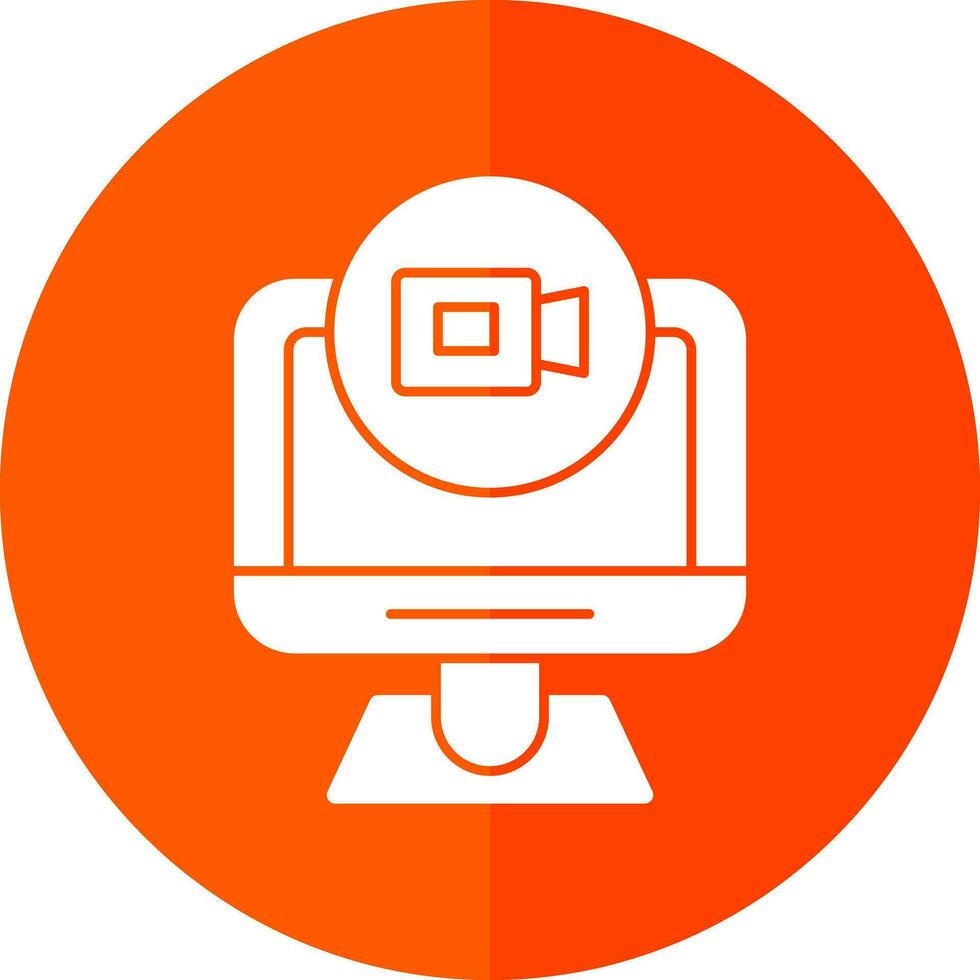 Online Meeting  Vector Icon Design