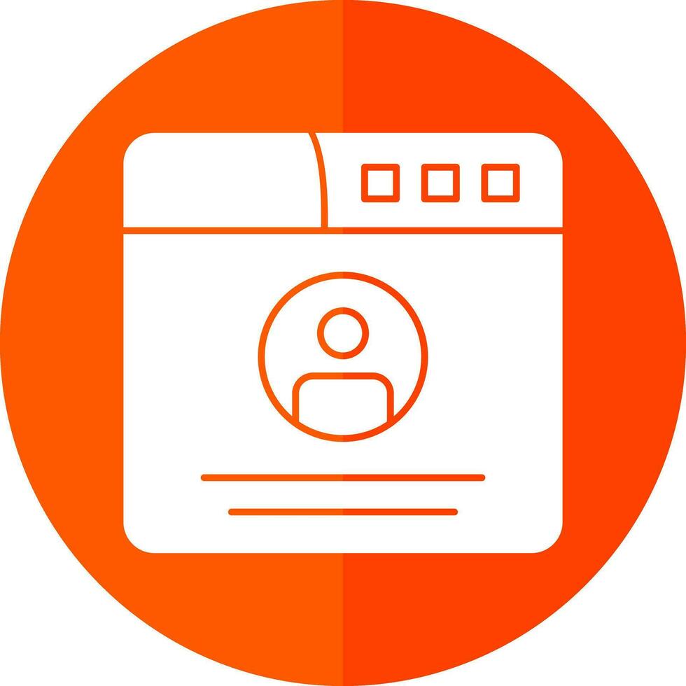 Profile  Vector Icon Design