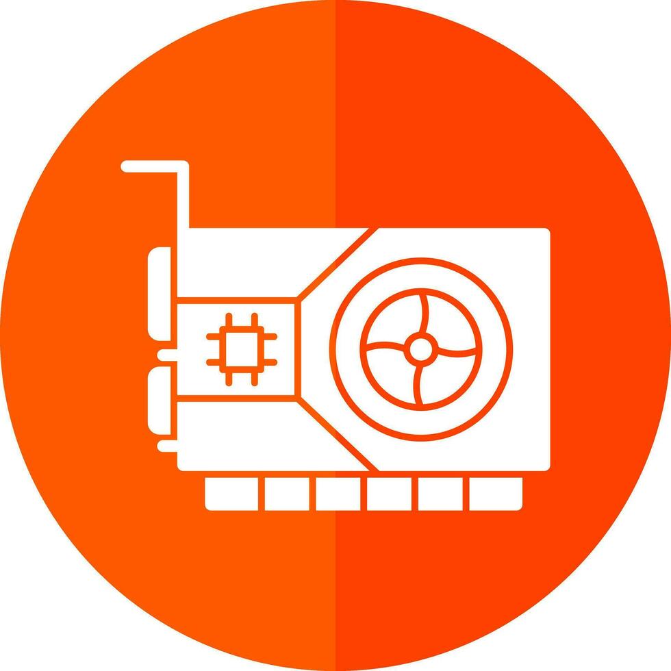 Graphic Card  Vector Icon Design