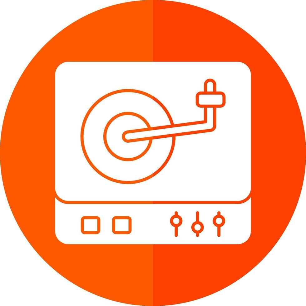 Phonograph  Vector Icon Design