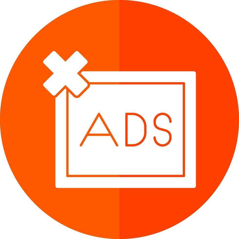 Remove ads  Vector Icon Design