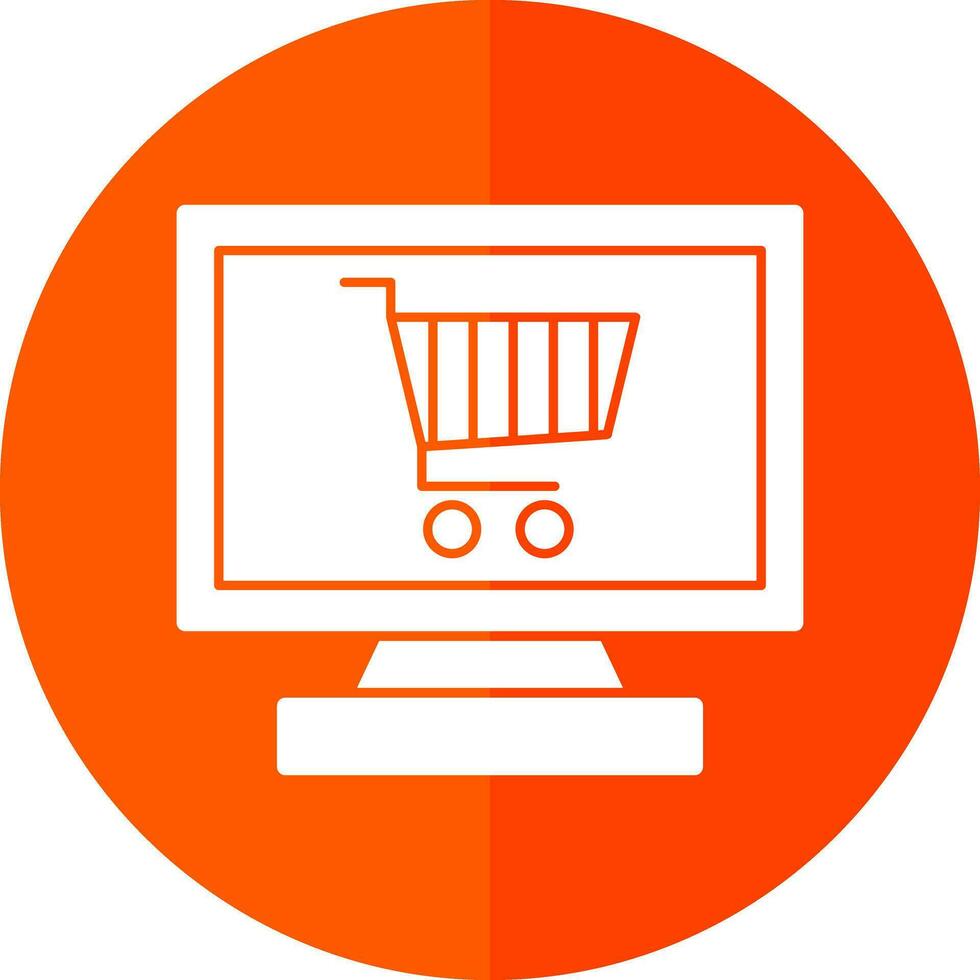 Online shopping  Vector Icon Design