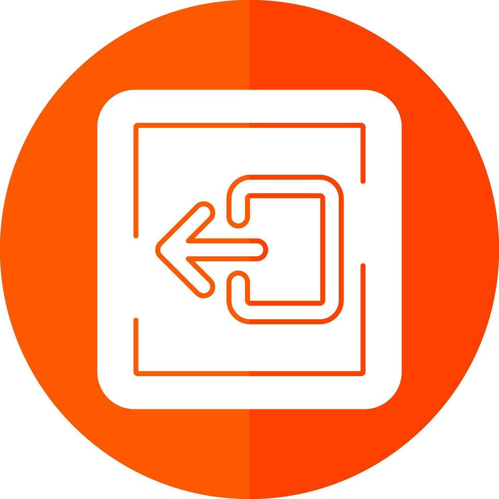 Logout Vector Icon Design