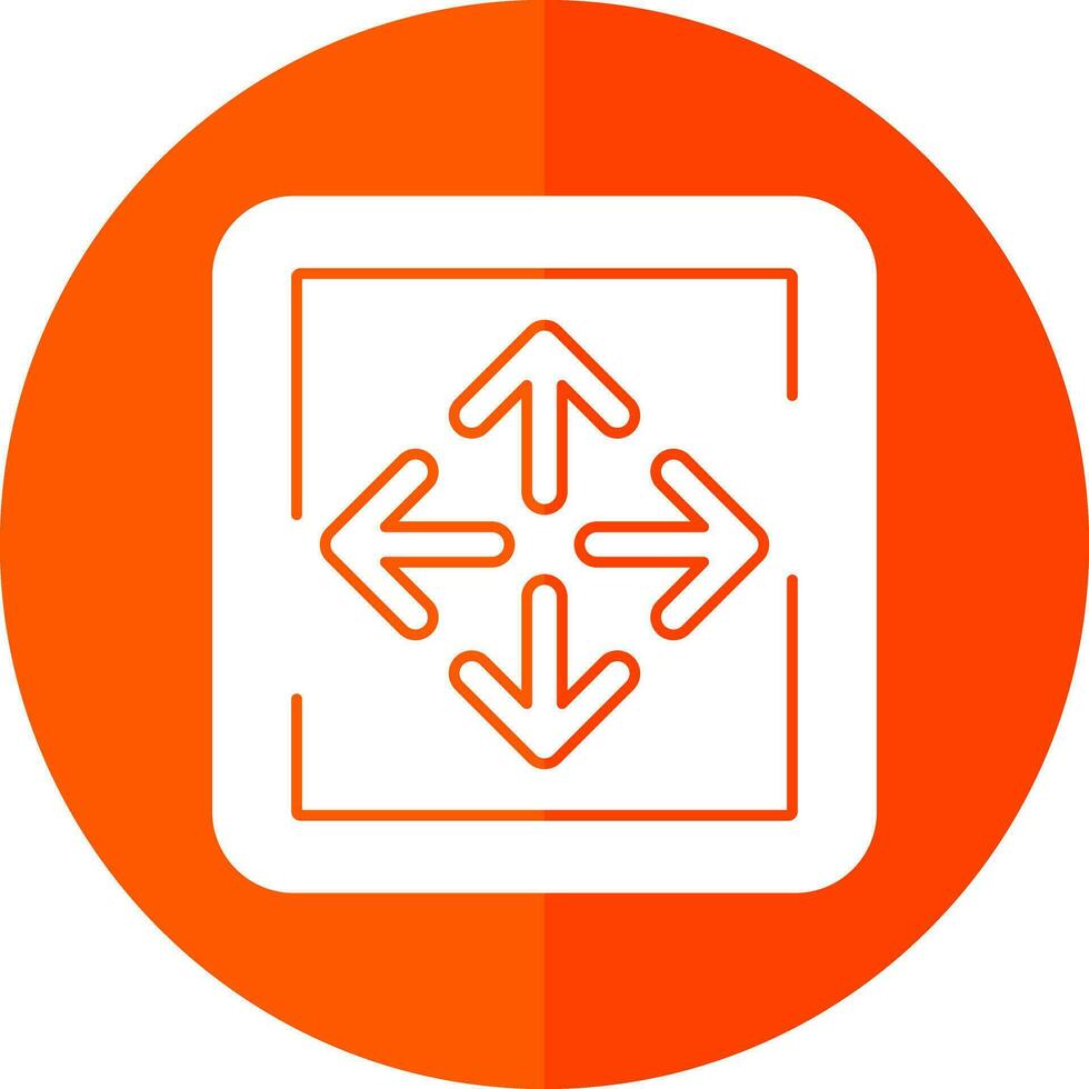 Expand Arrows Vector Icon Design