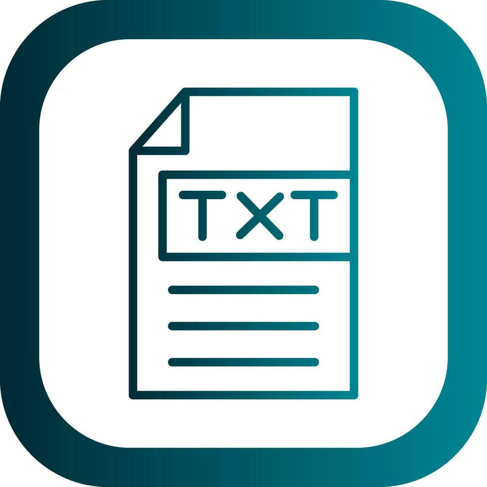 Txt  Vector Icon Design