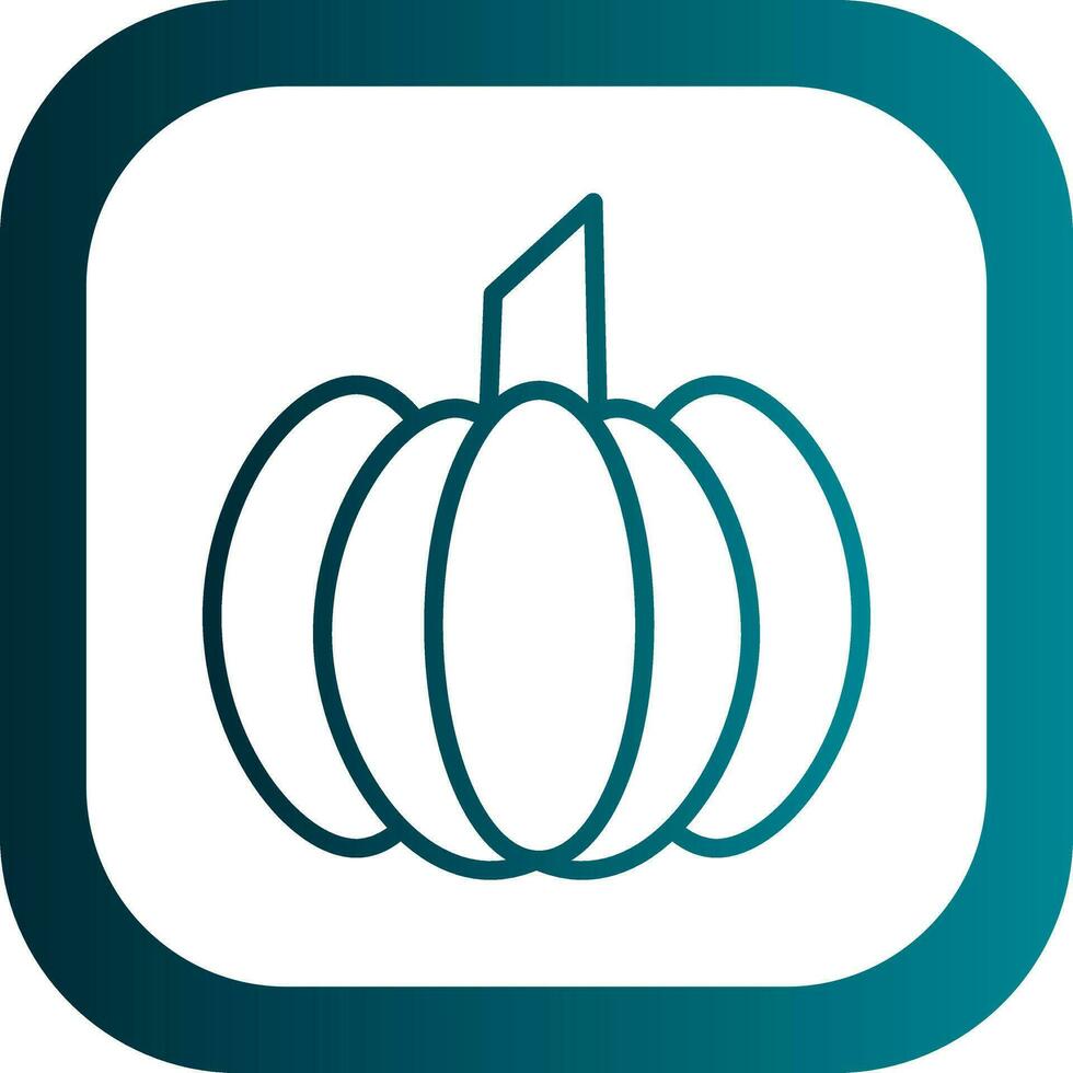 diseño de icono de vector de calabaza