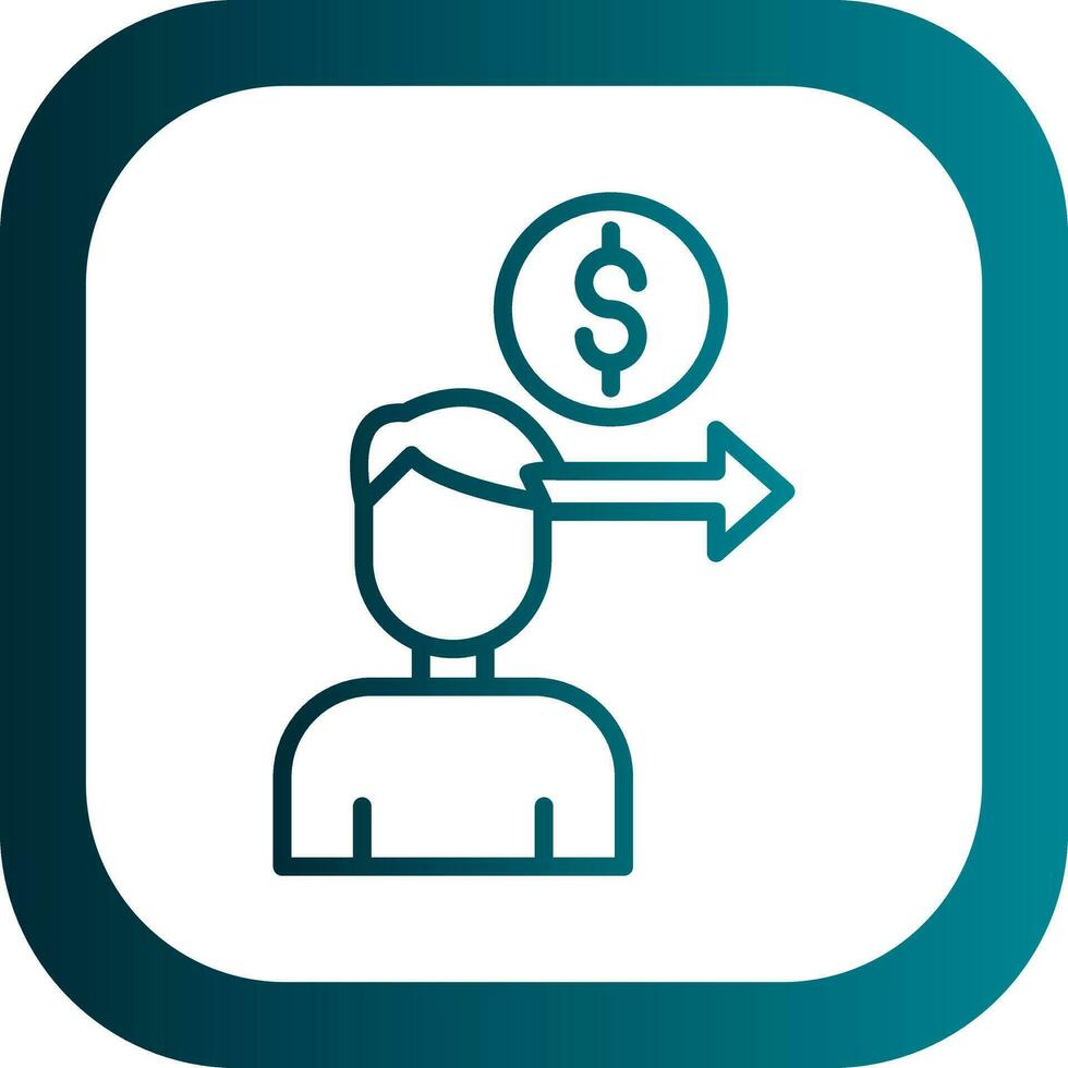 Debtor Vector Icon Design