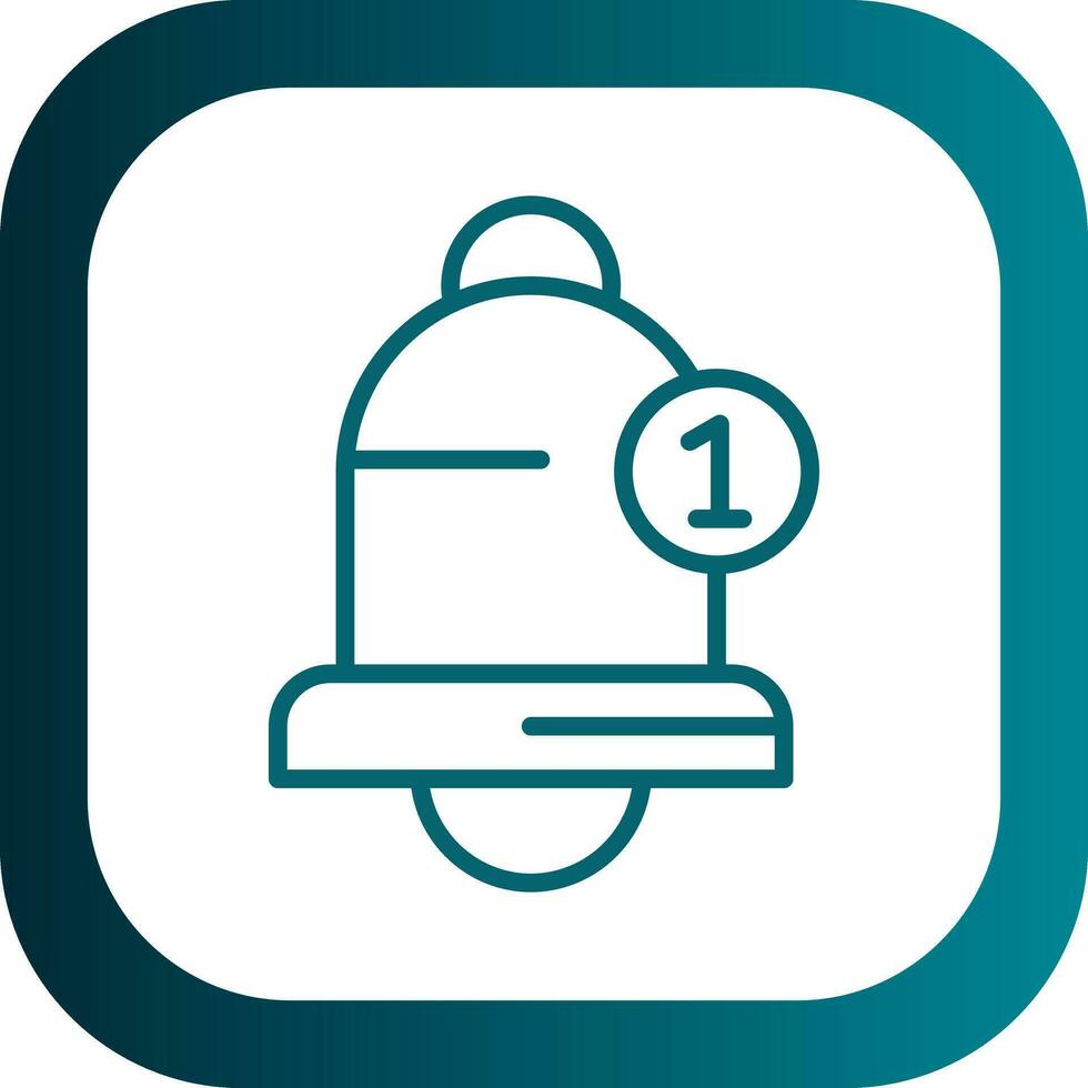 Notification Bell  Vector Icon Design