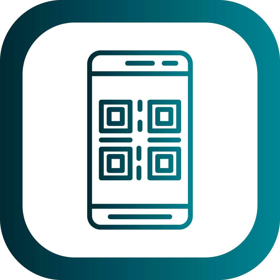 Qr Code  Vector Icon Design