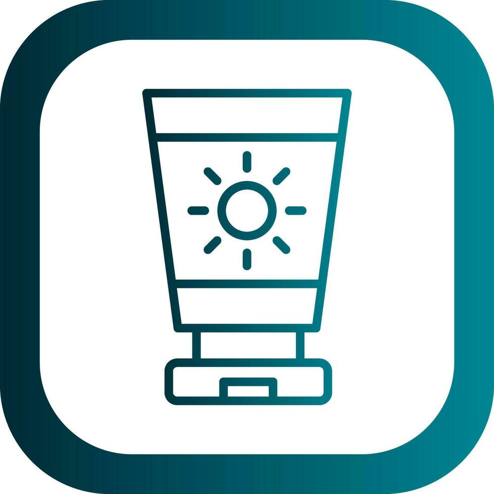 Sunblock  Vector Icon Design