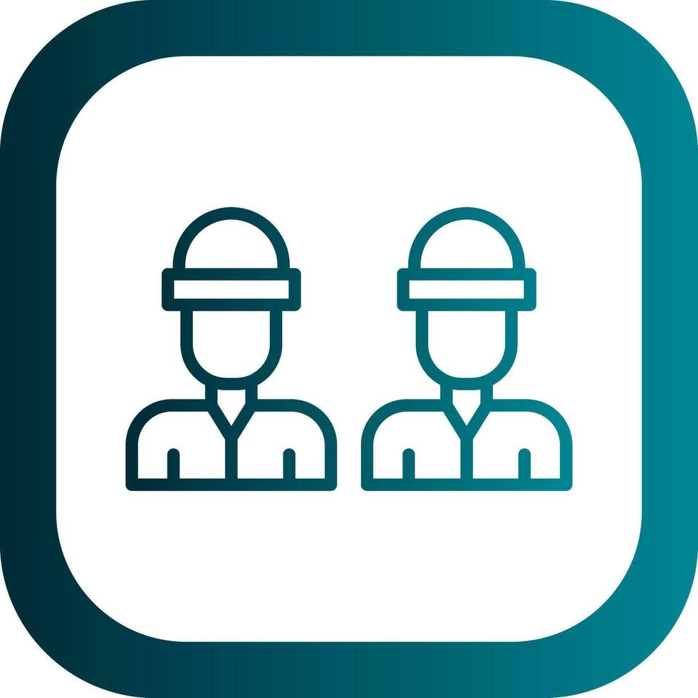 Workers  Vector Icon Design
