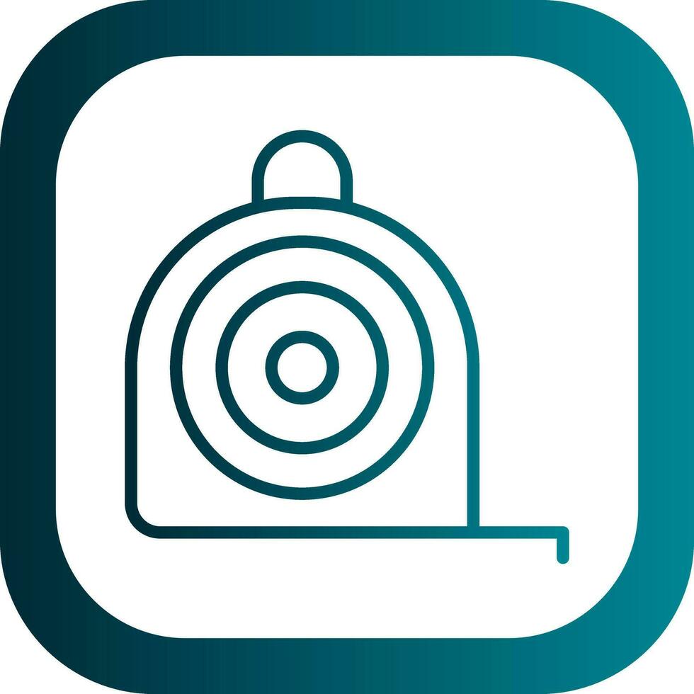Measure Tape  Vector Icon Design