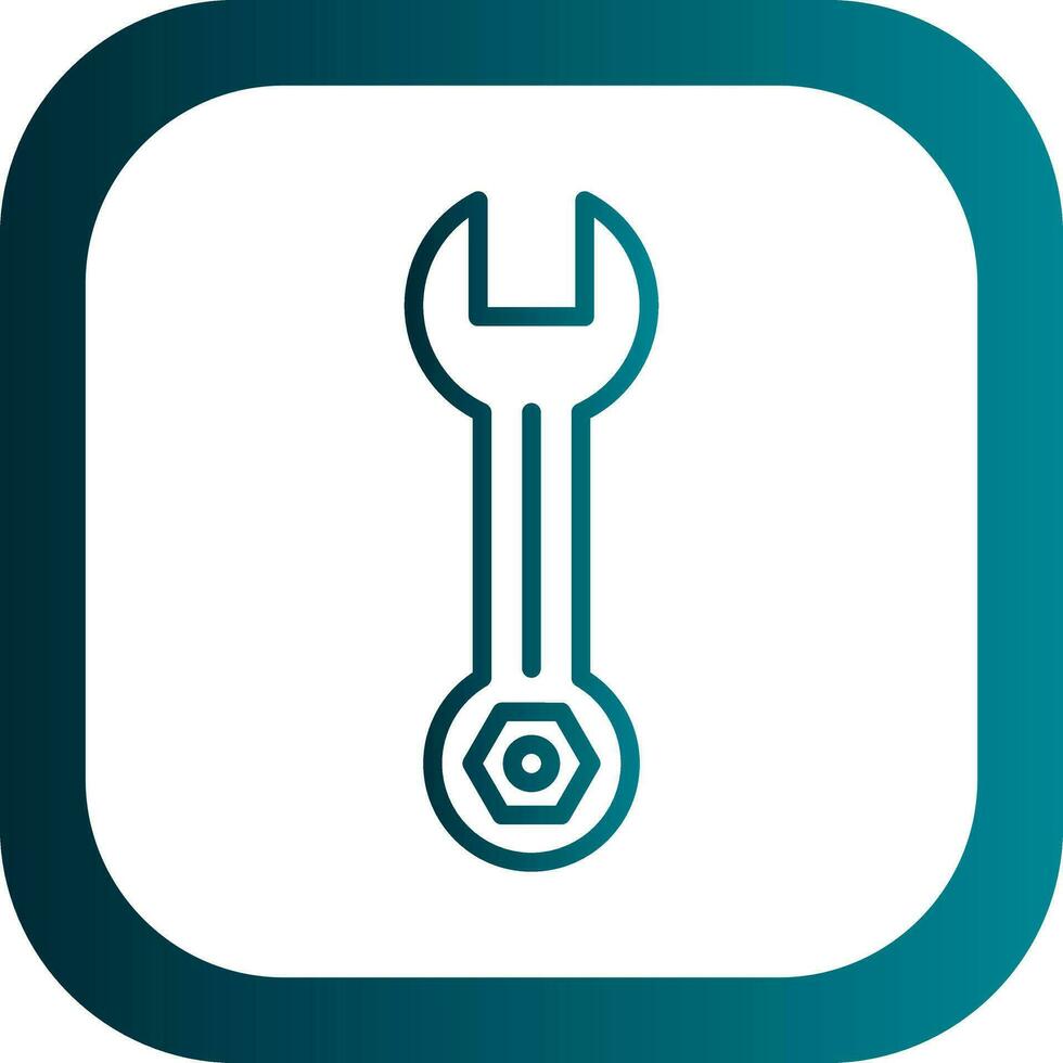 Wrench  Vector Icon Design