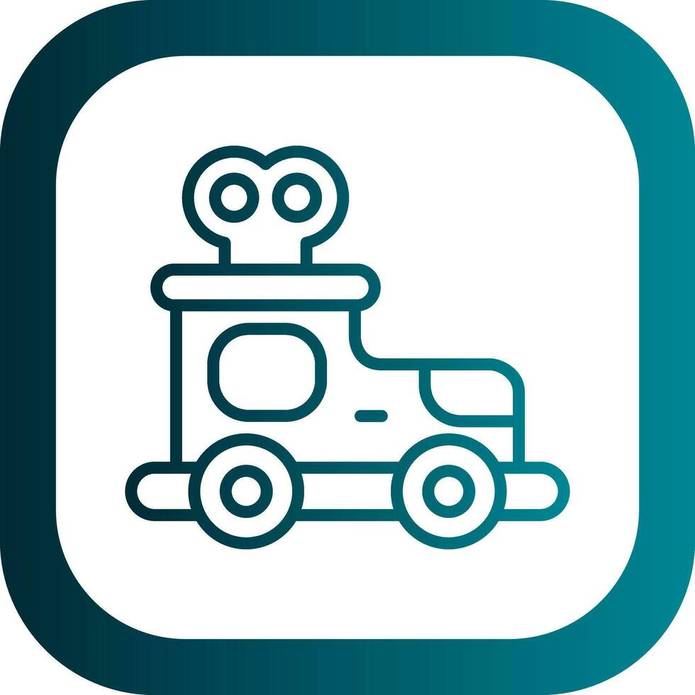 Car Toy  Vector Icon Design