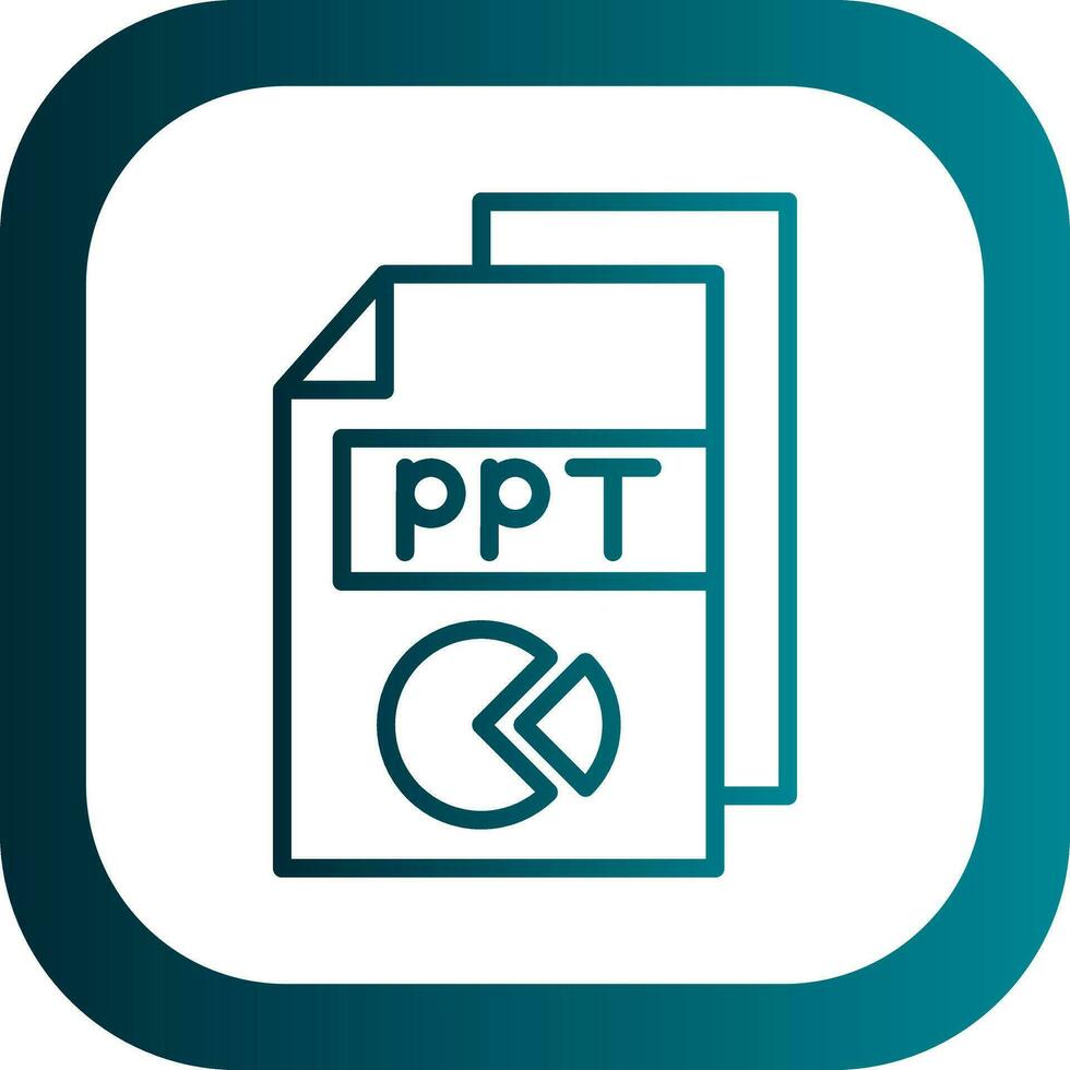 Ppt  Vector Icon Design