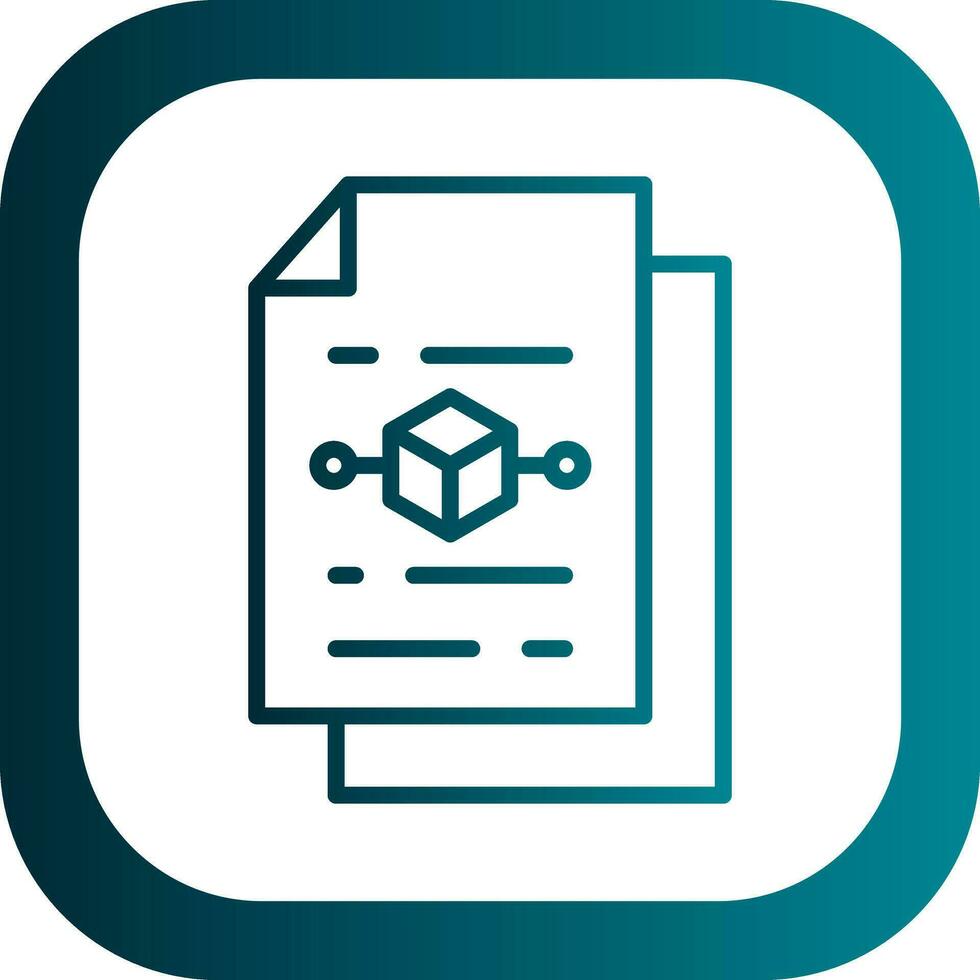 Blockchain  Vector Icon Design