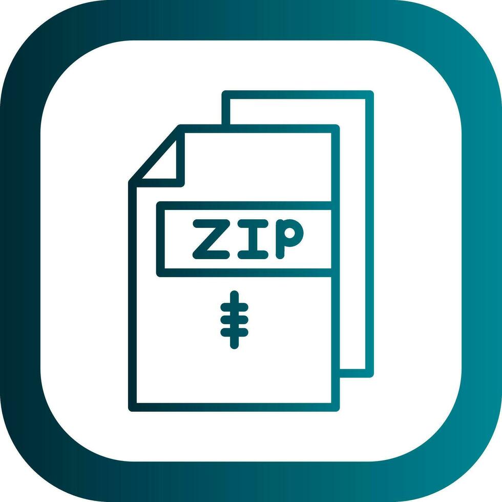 Zip  Vector Icon Design
