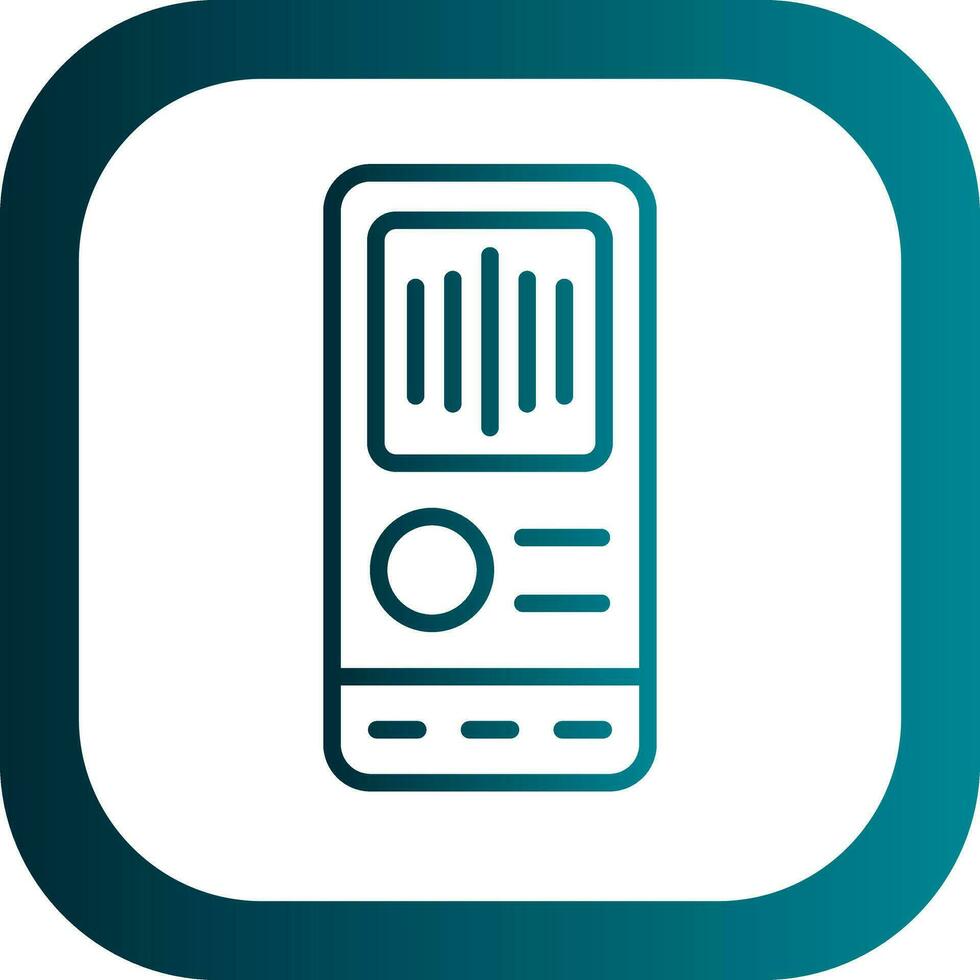 Voice Recorder  Vector Icon Design