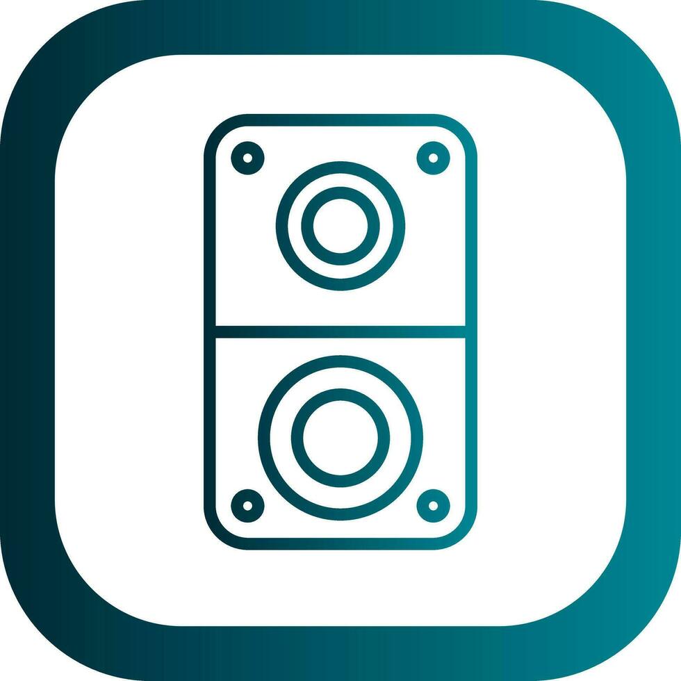 Speaker  Vector Icon Design