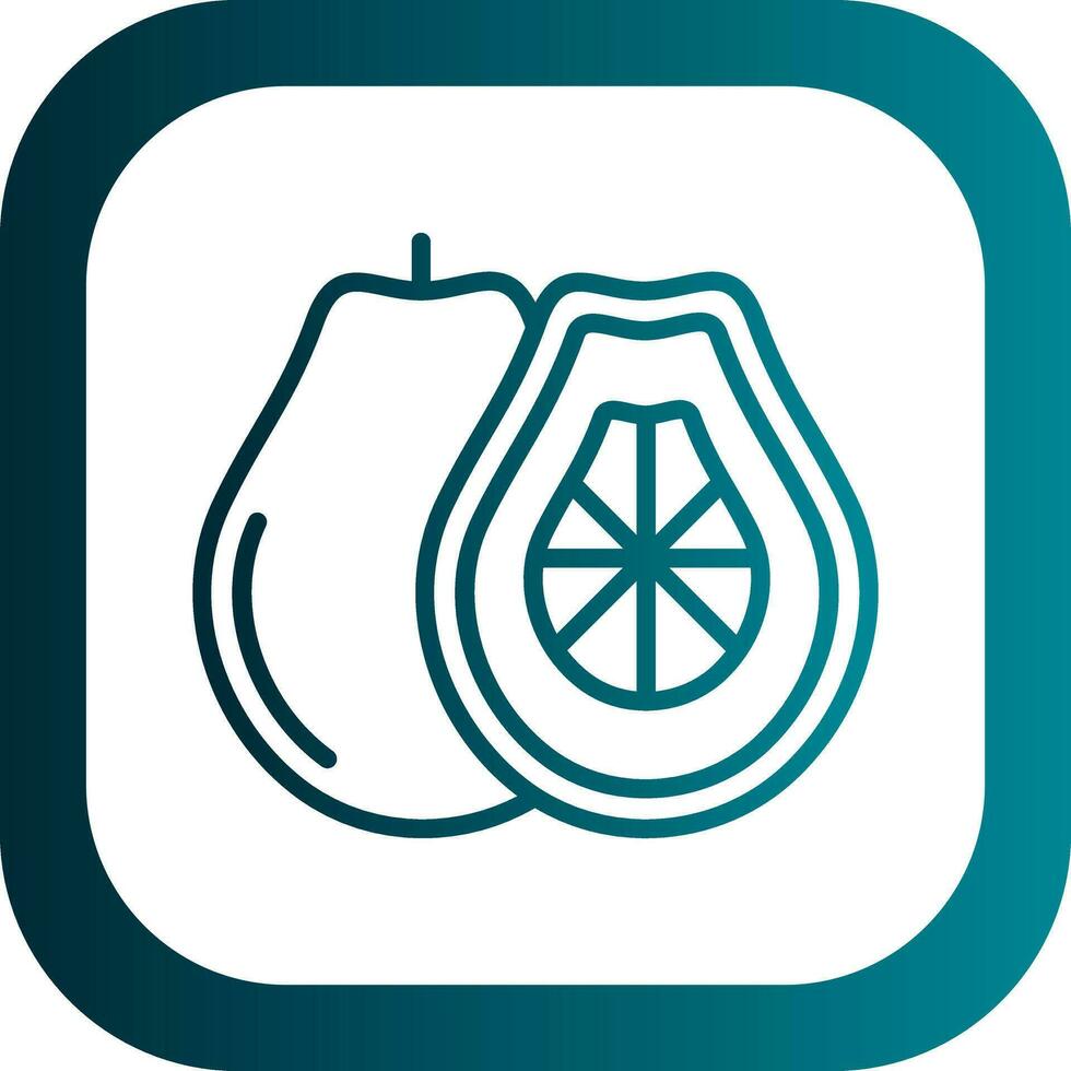 Pomelo Vector Icon Design