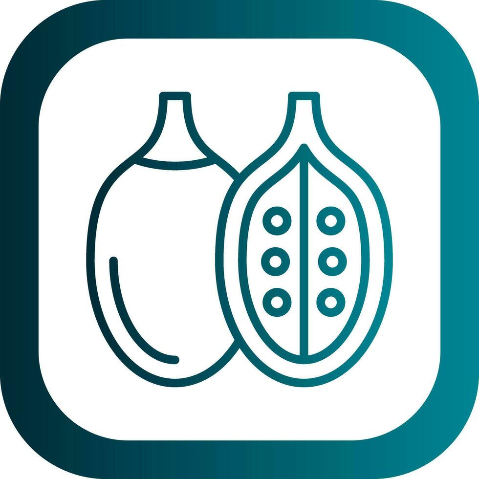 Tamarillo Vector Icon Design