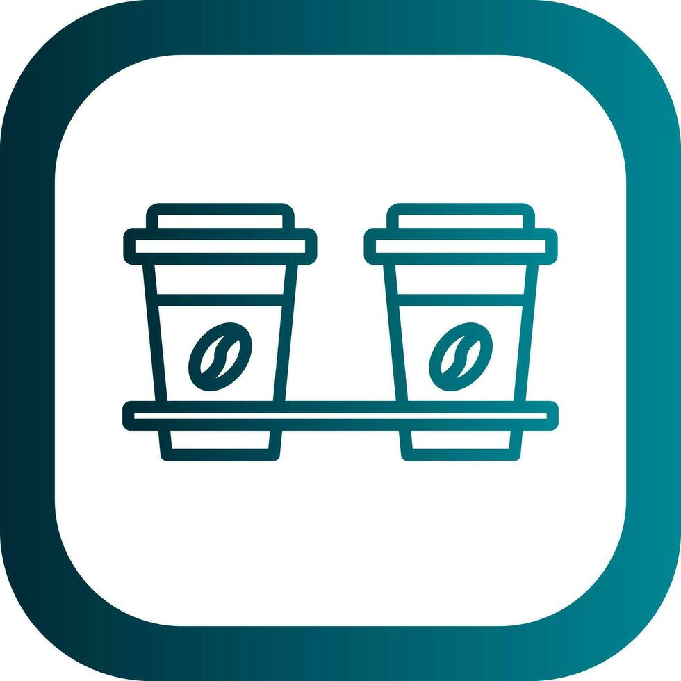 diseño de icono de vector de café