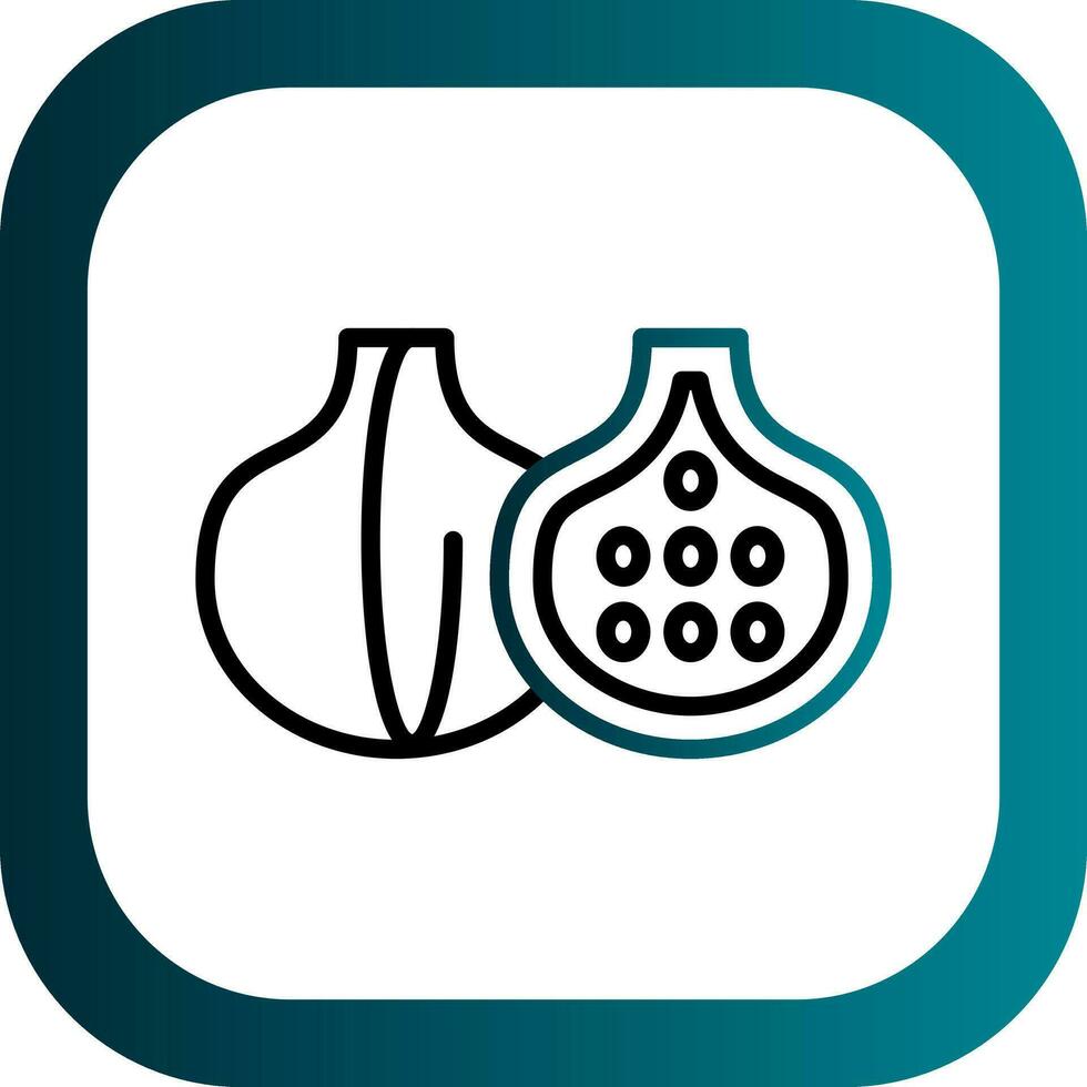 Fig Vector Icon Design