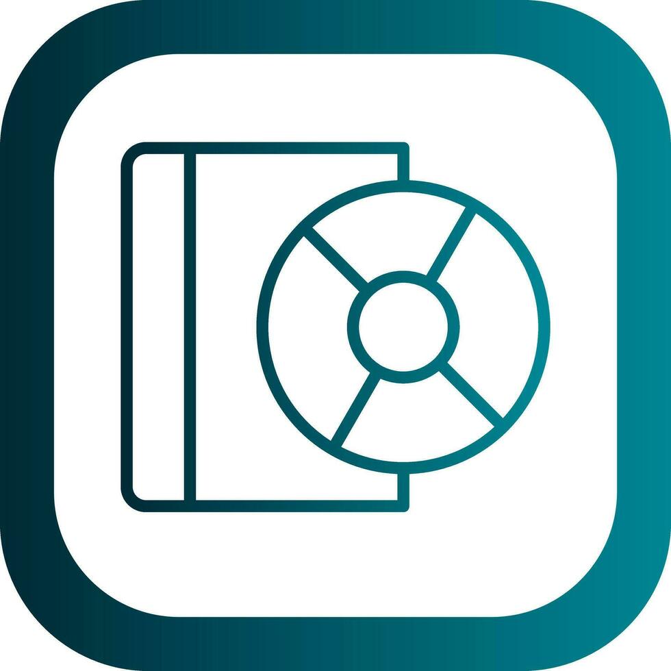 Compact Disk  Vector Icon Design