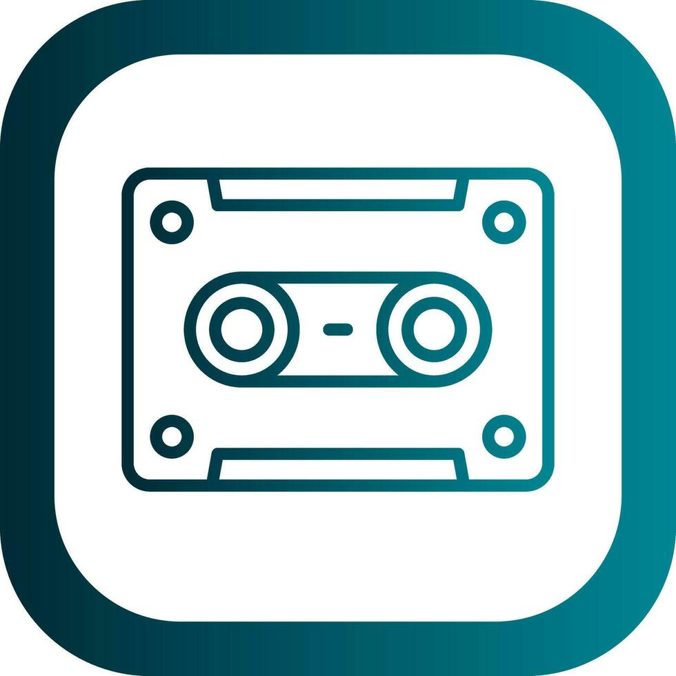 Video Tape  Vector Icon Design