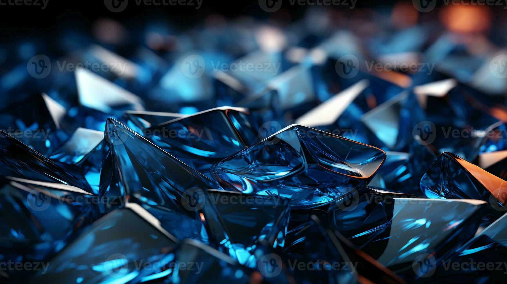 espumoso azul diamante antecedentes foto