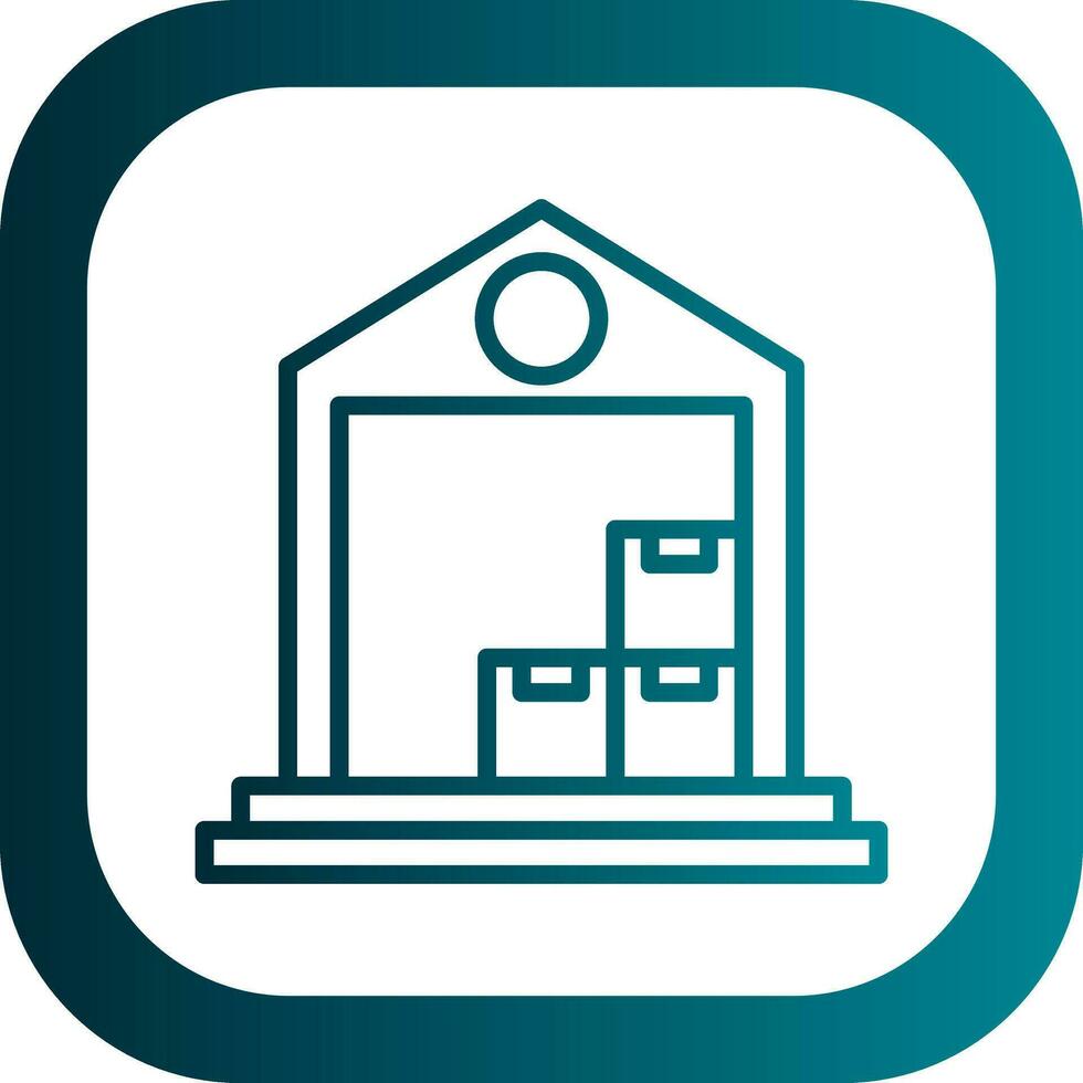 Warehouse  Vector Icon Design