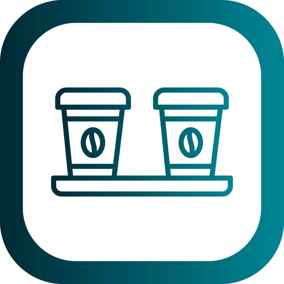 Cups  Vector Icon Design