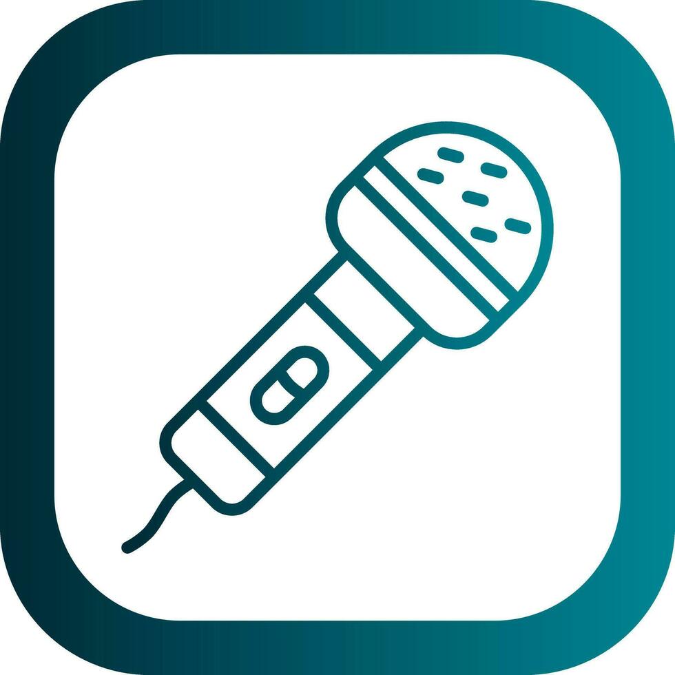 mic vector icono diseño